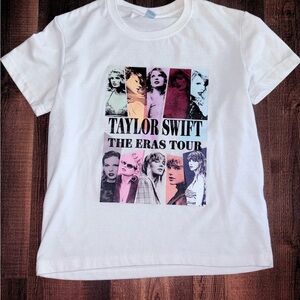 White Taylor Swift The Eras Tour T-Shirt